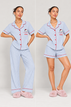 Checkered Nightsuit (3pc)
