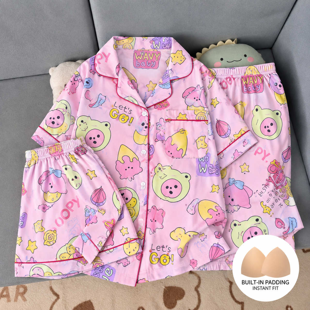 Padded Nightsuit (3pc)