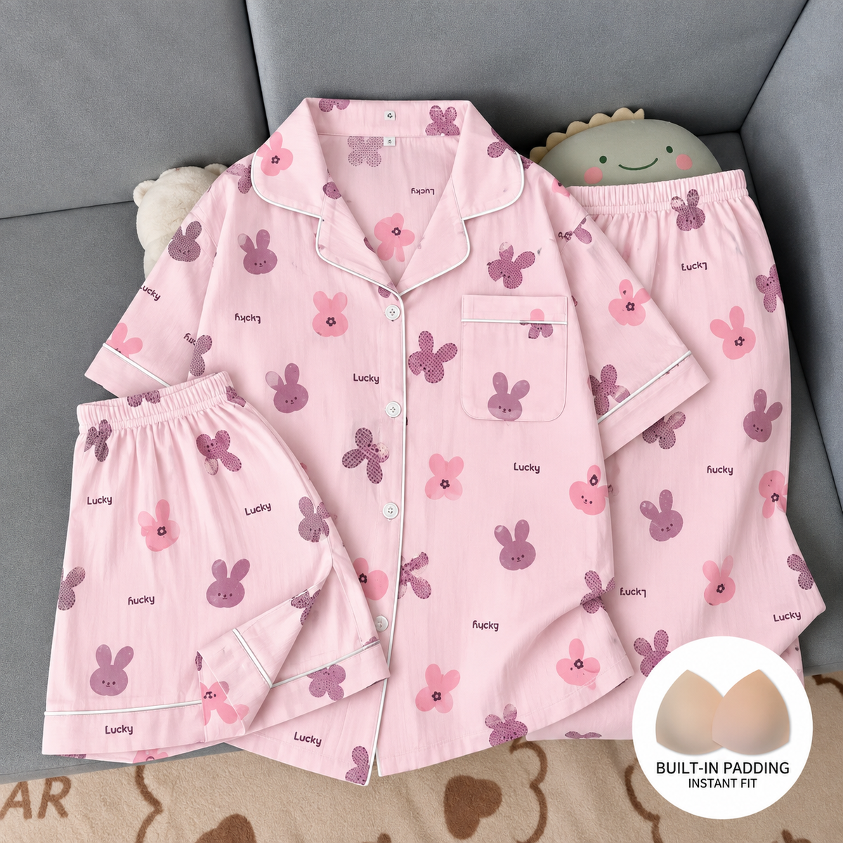 Padded Nightsuit (3pc)