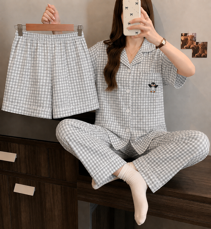 Checkered Nightsuit