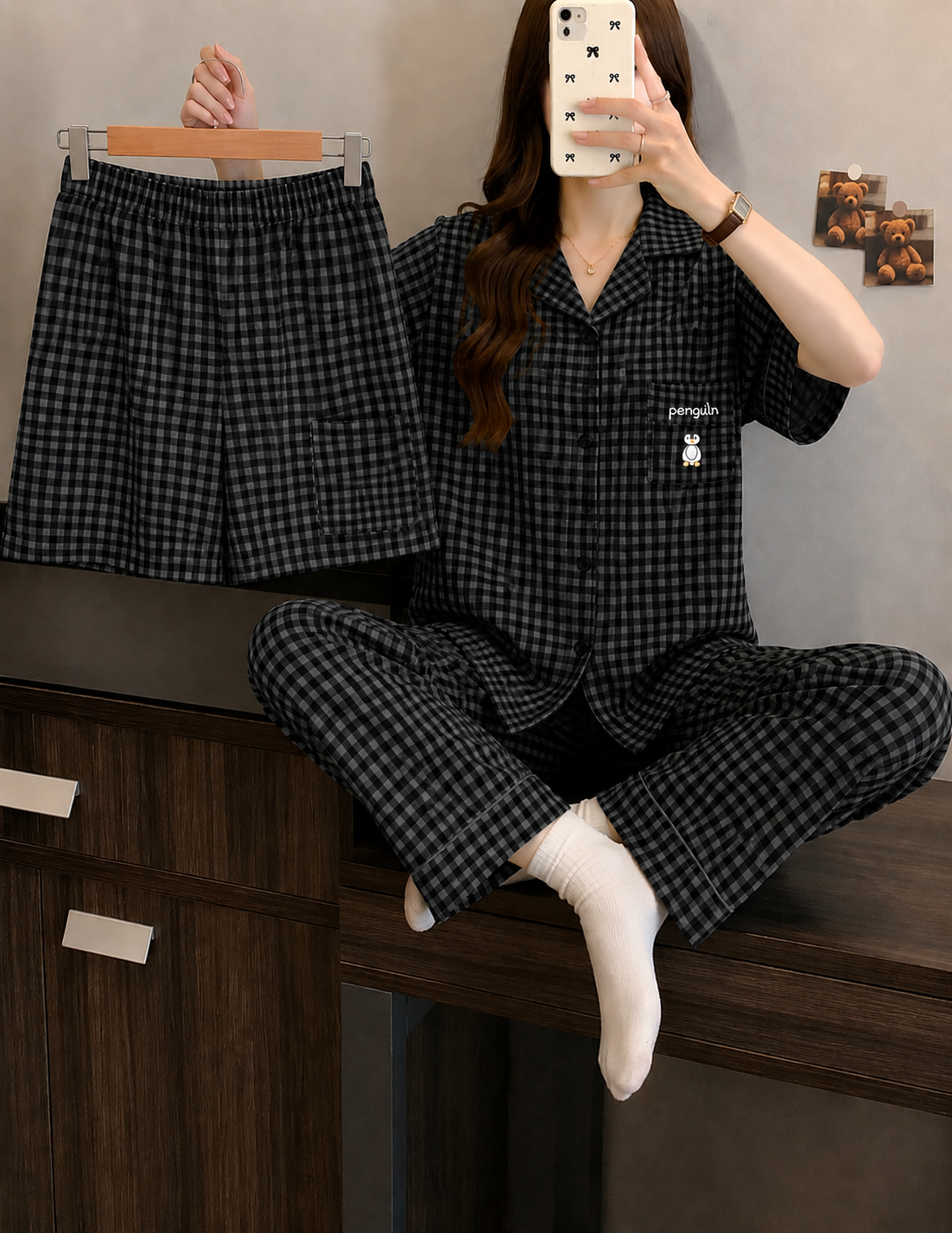 Checkered Nighstuit
